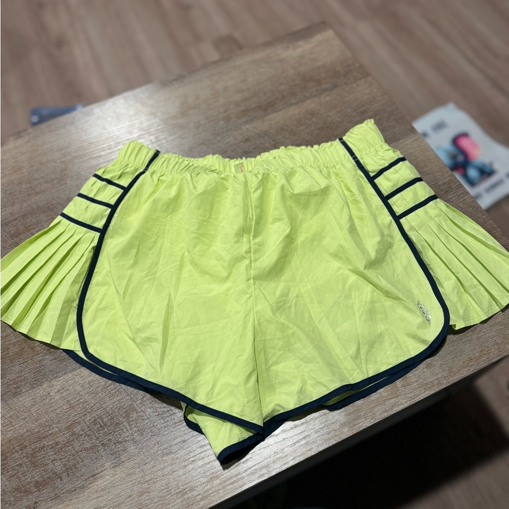 Free People | Easy Tiger Shorts Lime/Navy